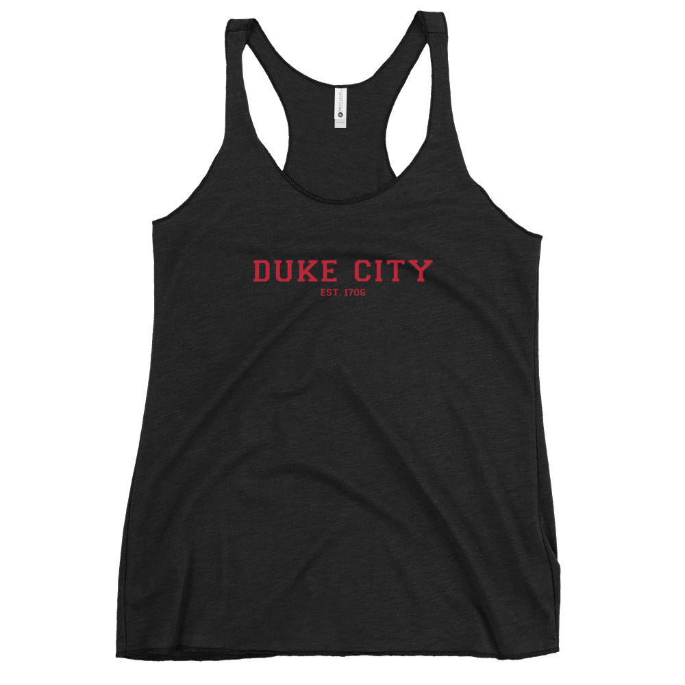 "Collegiate" Red Women's Racerback