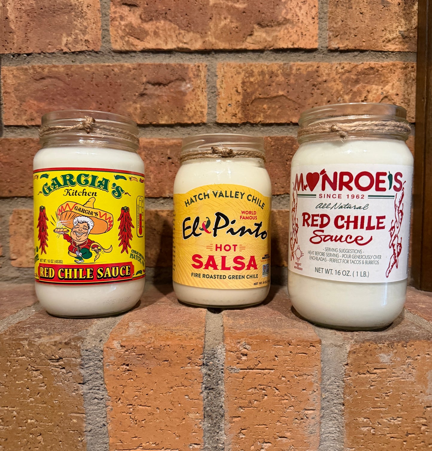 Salsa + Chile Jar Candles