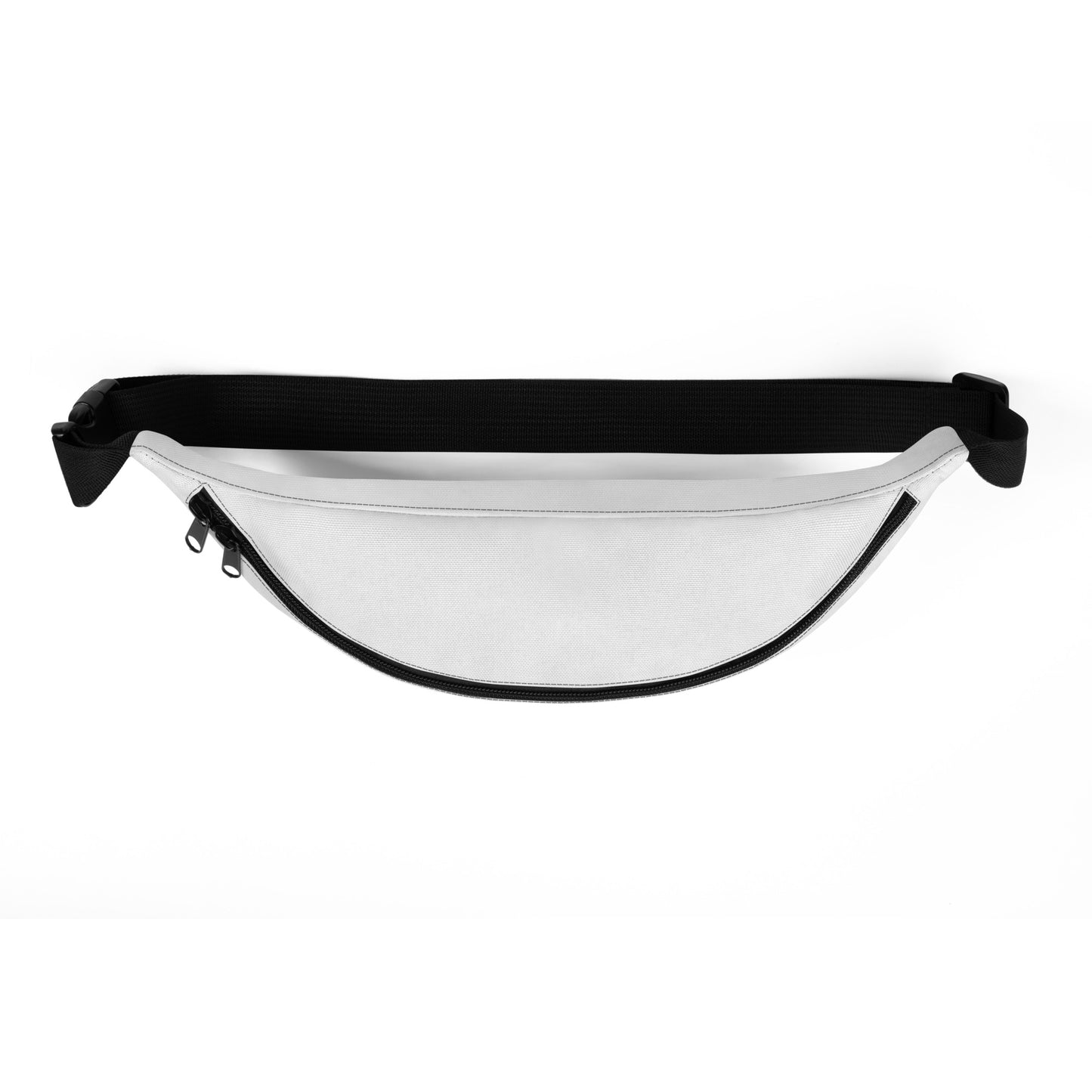 "Collegiate" Black Fanny Pack