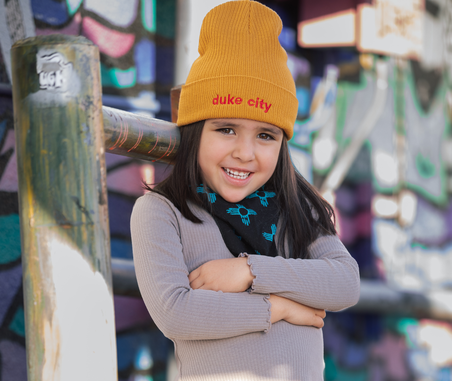 "Minimal" Organic Cotton Ribbed Beanie