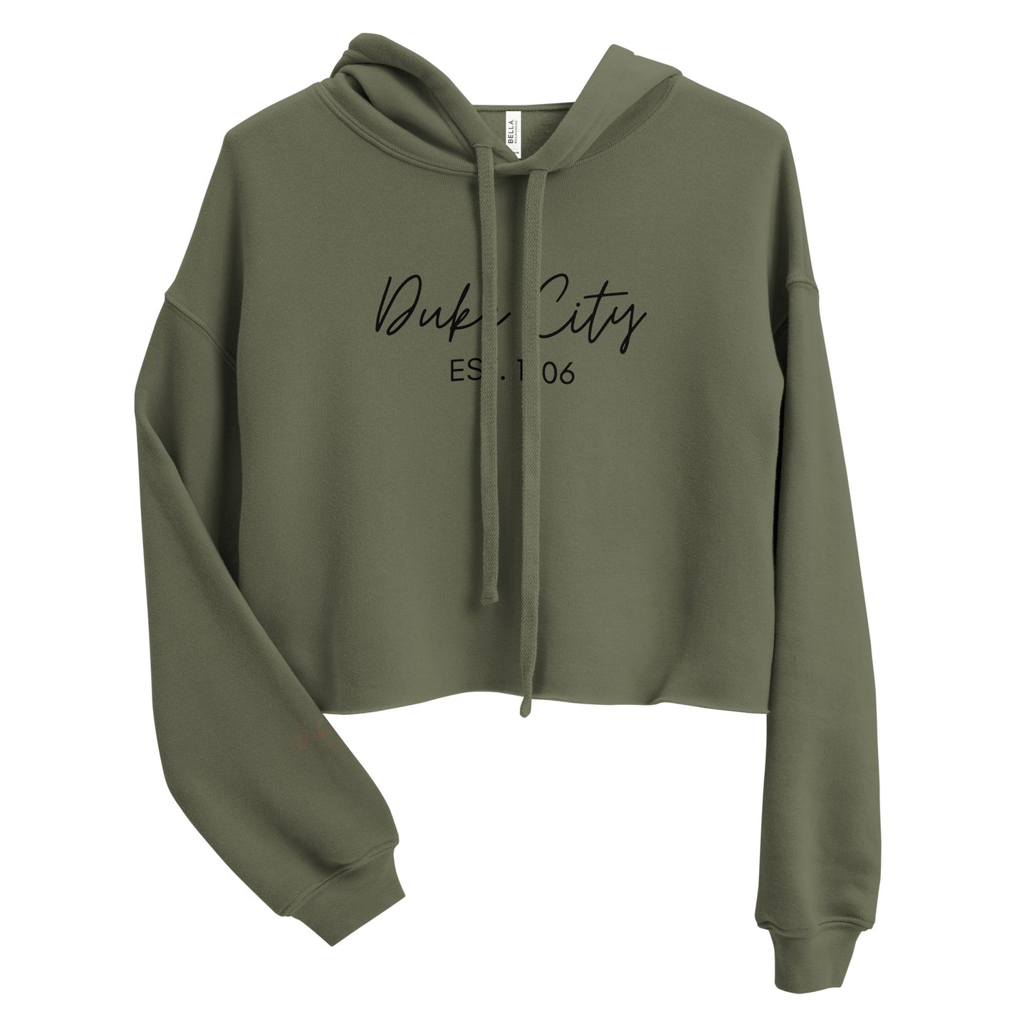 "Handwritten" Crop Hoodie