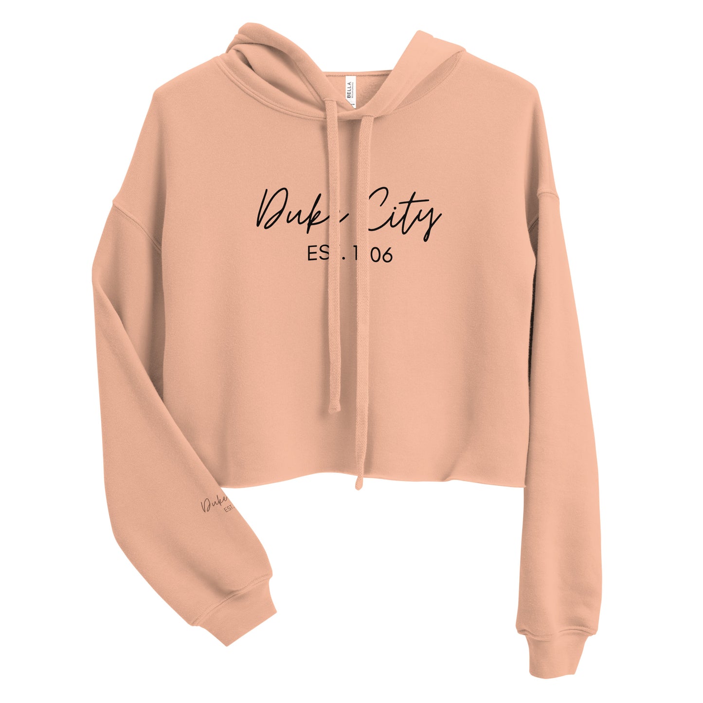 "Handwritten" Crop Hoodie