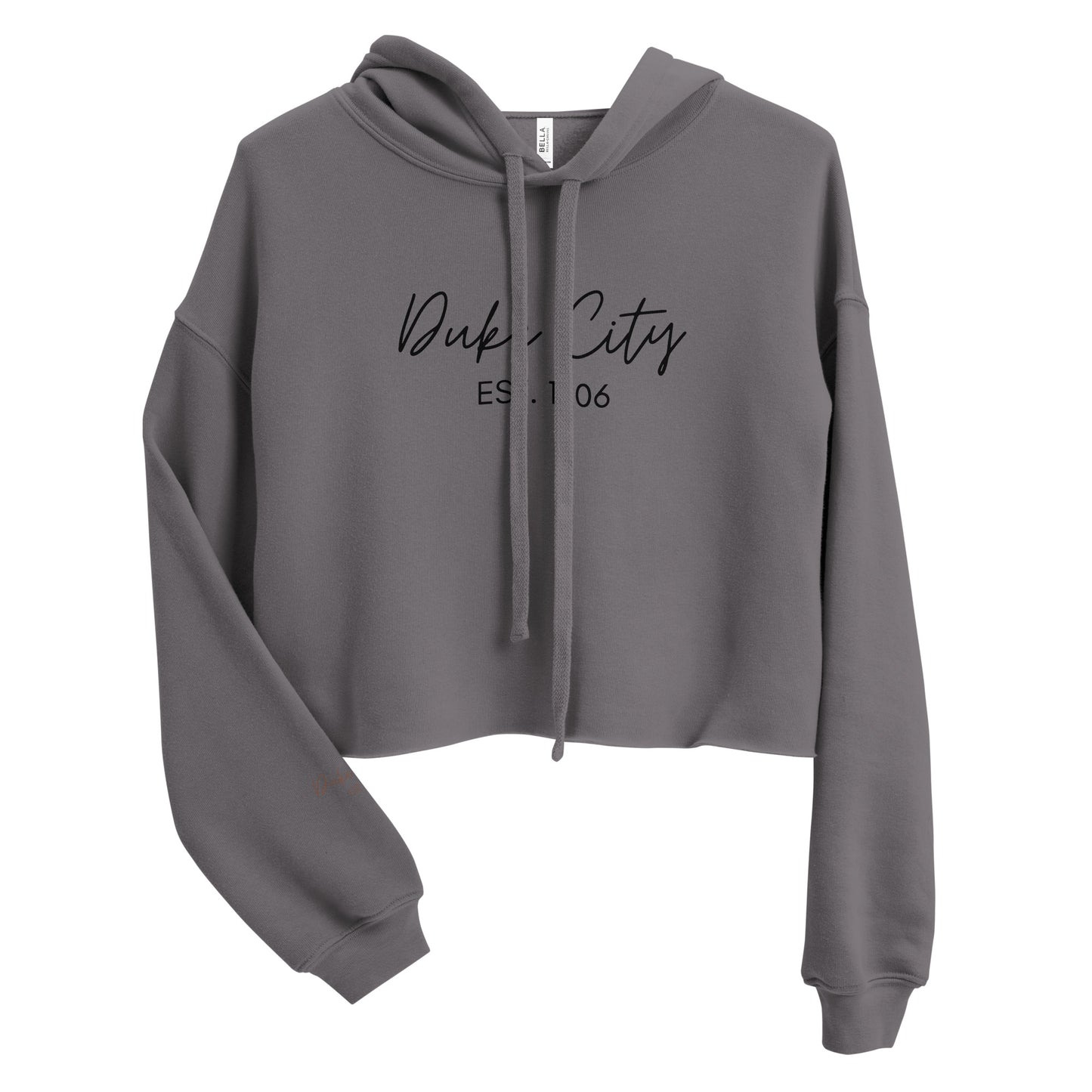 "Handwritten" Crop Hoodie