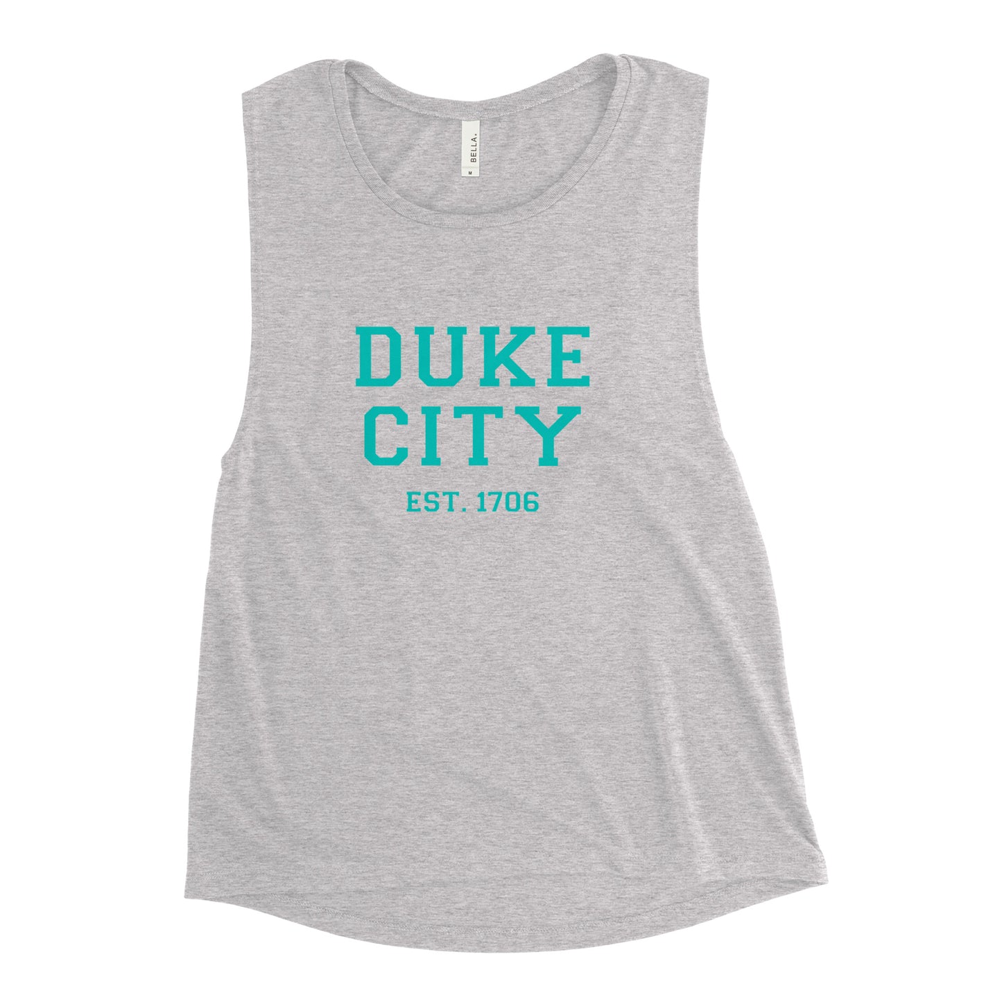 "Collegiate" Turquoise Women's Tank