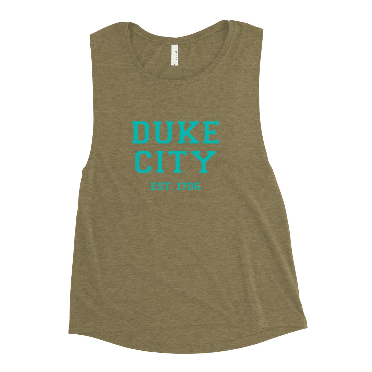 "Collegiate" Turquoise Women's Tank