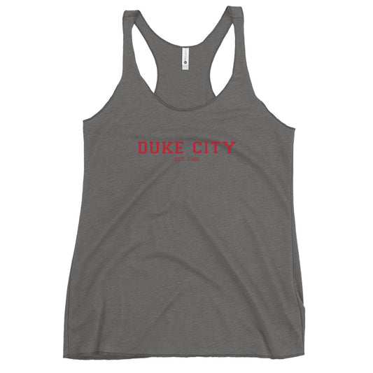 "Collegiate" Red Women's Racerback